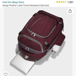 ebags Mother Lode Travel Backpack - Carry on Luggage